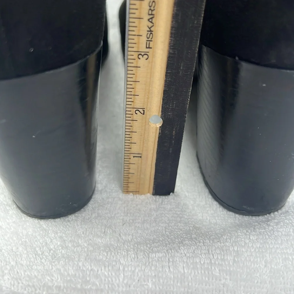 Target Elegant Black Ankle Boots - too high of a heel for me - Picture 3 of 6